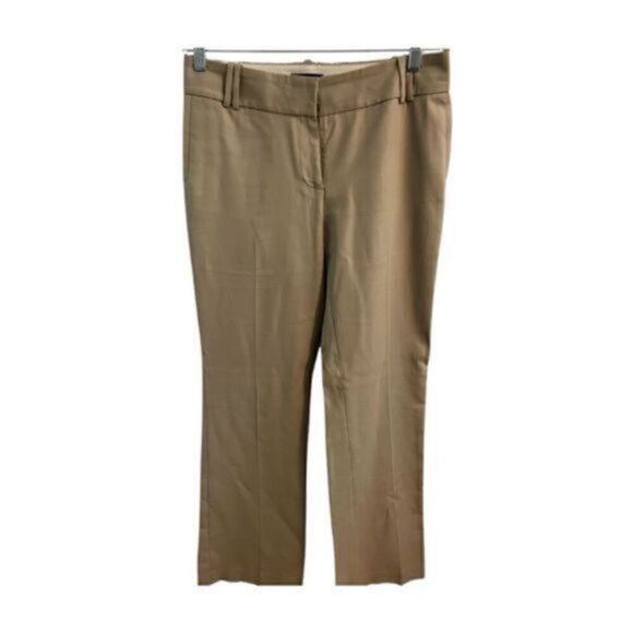 J. Crew Khaki Colored Dress Pants. City fit. Inseam 34".  Size 4. - Picture 1 of 7